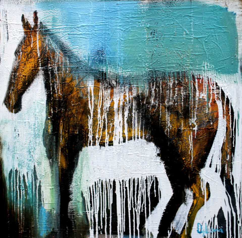 A Horse With Drips 3 by Scott Dykema |  Artwork Main Image