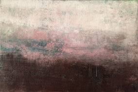 Original art for sale at UGallery.com | In The Distance by Agata Kijanka | $1,650 | mixed media artwork | 24' h x 36' w