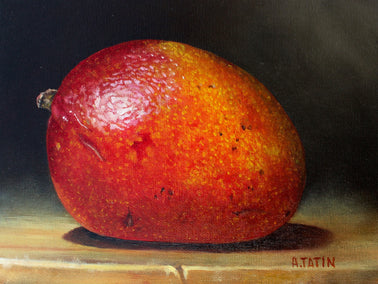 oil painting by Art Tatin titled A Mango