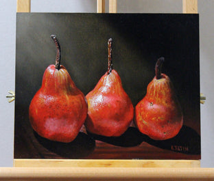 Red Pears by Art Tatin |  Context View of Artwork 