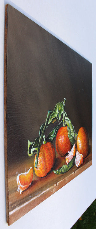 Satsuma Mandarines by Art Tatin |  Side View of Artwork 