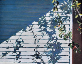 Original art for sale at UGallery.com | Dancing Shadow by Benjamin Thomas | $525 | acrylic painting | 8' h x 10' w