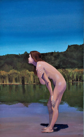 Original art for sale at UGallery.com | Indian Summer by Benjamin Thomas | $1,175 | acrylic painting | 26' h x 16' w