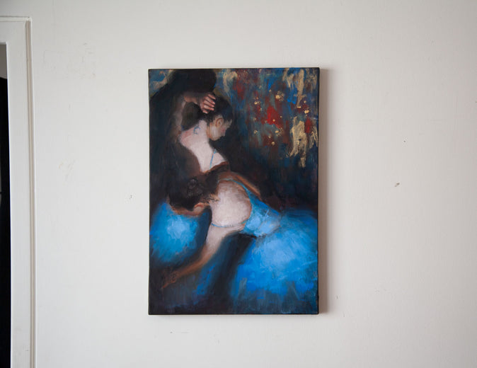 Blue Dancers by John Kelly |  Context View of Artwork