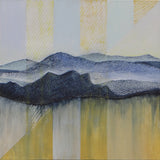 Original art for sale at UGallery.com | Ray of Hope by Brit J Oie | $950 | mixed media artwork | 24' h x 24' w | thumbnail 1