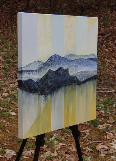 Ray of Hope by Brit J Oie |  Side View of Artwork
