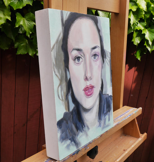 Inside a Dream by Kristen Brown |  Side View of Artwork