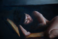 Original art for sale at UGallery.com | Woman with Cardinal by John Kelly | $2,700 | oil painting | 21' h x 32' w | thumbnail 4