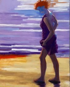oil painting by Connie Millholland titled Solitude