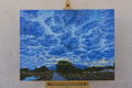Original art for sale at UGallery.com | The Blue Hour by Crystal DiPietro | $5,400 | oil painting | 36' h x 48' w | thumbnail 4