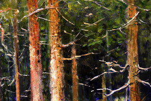 Forest Encounter by Kent Sullivan |   Closeup View of Artwork 