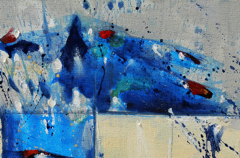 Inverse Reaction by Cynthia Ligeros |   Closeup View of Artwork