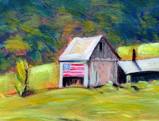 Fauquier County Farm, Virginia by Doug Cosbie |  Context View of Artwork 