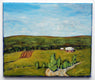 Original art for sale at UGallery.com | Near Great Meadow, Virginia by Doug Cosbie | $300 | oil painting | 8' h x 10' w | thumbnail 3
