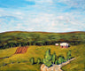 Original art for sale at UGallery.com | Near Great Meadow, Virginia by Doug Cosbie | $300 | oil painting | 8' h x 10' w | thumbnail 1