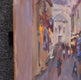 Original art for sale at UGallery.com | Evening Stroll by Oksana Johnson | $700 | oil painting | 14' h x 11' w | thumbnail 2
