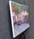 Original art for sale at UGallery.com | Street Cafe by Oksana Johnson | $1,425 | oil painting | 18' h x 24' w | thumbnail 2