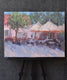 Original art for sale at UGallery.com | Street Cafe by Oksana Johnson | $1,425 | oil painting | 18' h x 24' w | thumbnail 3