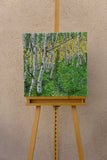 Original art for sale at UGallery.com | Lone Pine by Crystal DiPietro | $1,550 | oil painting | 23.75' h x 23.75' w | thumbnail 3