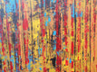 Original art for sale at UGallery.com | Autumn Poem by Elena Andronescu | $835 | acrylic painting | 27.56' h x 27.56' w | thumbnail 4
