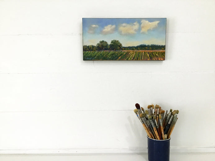 Sunday Afternoon, Delta Farmland by Elizabeth Garat |  Context View of Artwork