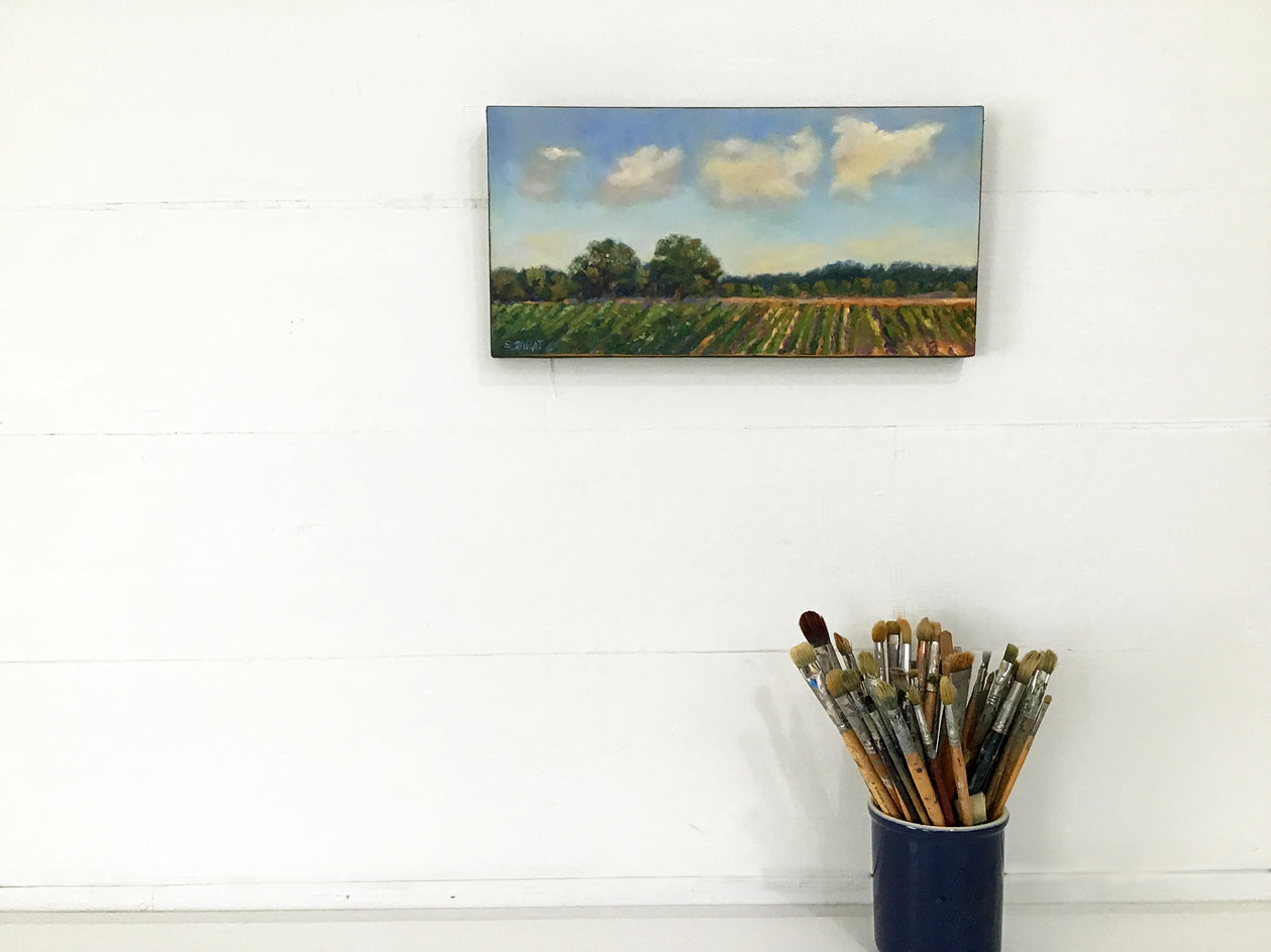 Sunday Afternoon, Delta Farmland by Elizabeth Garat |  Context View of Artwork