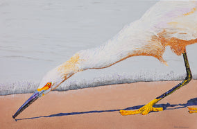 Original art for sale at UGallery.com | Great White Hunter by Emil Morhardt | $1,925 | acrylic painting | 24' h x 36' w