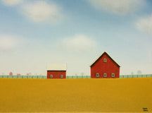 Original art for sale at UGallery.com | A Peaceful Summer's Day by Sharon France | $1,225 | acrylic painting | 14' h x 18' w | thumbnail 2