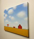 Original art for sale at UGallery.com | A Peaceful Summer's Day by Sharon France | $1,225 | acrylic painting | 14' h x 18' w | thumbnail 3