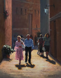 Original art for sale at UGallery.com | Sunday with Sophia by Faye Vander Veer | $2,600 | oil painting | 20' h x 16' w | thumbnail 1