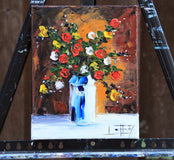 Original art for sale at UGallery.com | Lightness of Being by Lisa Elley | $250 | oil painting | 10' h x 8' w | thumbnail 3
