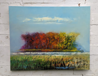 Autumn is Alive by George Peebles |  Context View of Artwork 