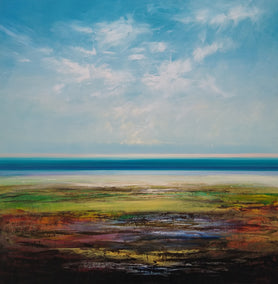 oil painting by George Peebles titled Morning Tide