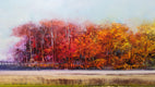 Original art for sale at UGallery.com | September by George Peebles | $3,000 | oil painting | 36' h x 48' w | thumbnail 3