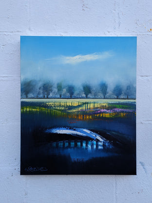 The Pond by George Peebles |  Context View of Artwork 