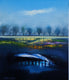 Original art for sale at UGallery.com | The Pond by George Peebles | $550 | oil painting | 24' h x 20' w | thumbnail 1