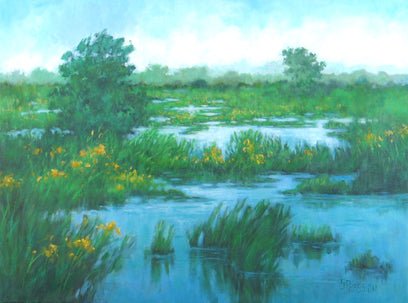 Goldenrod Marsh by Suzanne Massion | Artwork Main Image