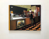 Original art for sale at UGallery.com | Downtown Cafe by Hadley Northrop | $1,200 | oil painting | 16' h x 20' w | thumbnail 3