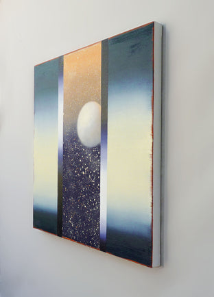 Full Moon by Heidi Hybl |  Side View of Artwork 