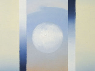 Rising Moon by Heidi Hybl |   Closeup View of Artwork 