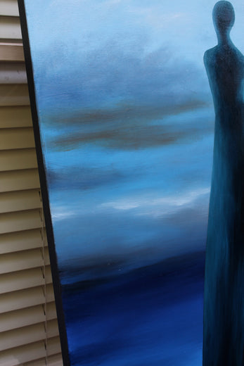 Who Are These Angels CXXXIII by Naoko Paluszak |  Side View of Artwork