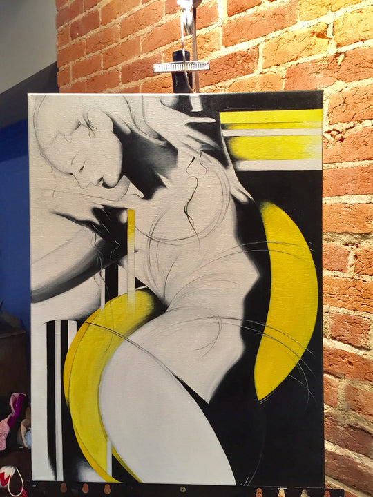 Dancer in Yellow by Sumner Crenshaw |  Context View of Artwork