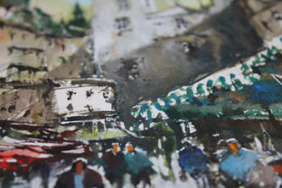 Prague Daily Market by Maximilian Damico |   Closeup View of Artwork 