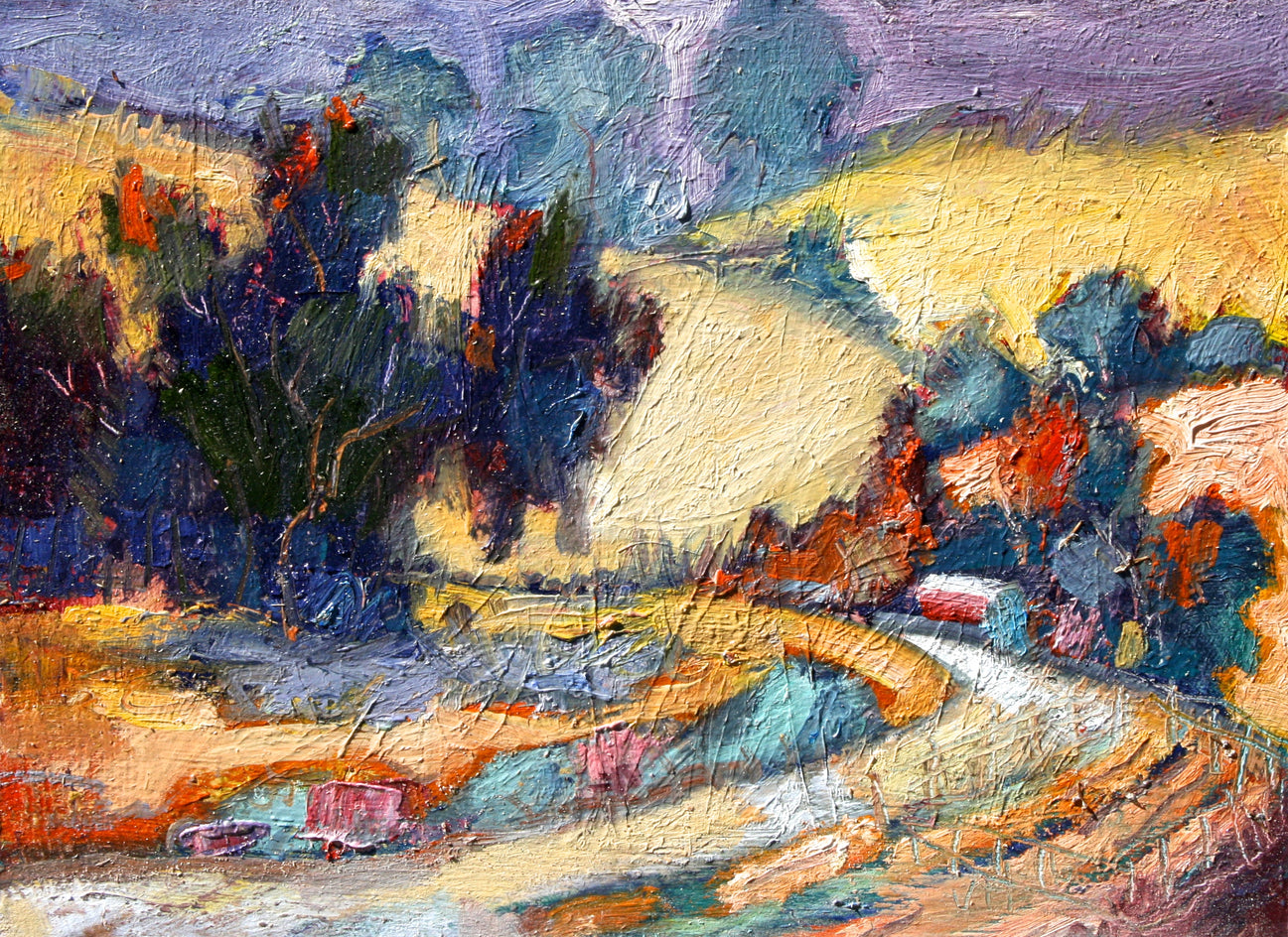 A Crow Canyon Farm by James Hartman |  Artwork Main Image
