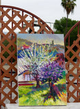 Original art for sale at UGallery.com | Spring Blossom by Suren Nersisyan | $1,400 | oil painting | 36' h x 24' w | thumbnail 3