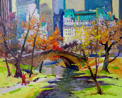 Fall in New York, Central Park by Suren Nersisyan | Artwork Main Image