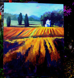 Original art for sale at UGallery.com | In the Country by Nancy Merkle | $850 | acrylic painting | 24' h x 20' w | thumbnail 3
