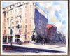 Original art for sale at UGallery.com | 999 E St. by James Nyika | $600 | watercolor painting | 16' h x 20' w | thumbnail 3