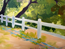 Original art for sale at UGallery.com | Trail North by JoAnn Golenia | $750 | acrylic painting | 20' h x 20' w | thumbnail 4