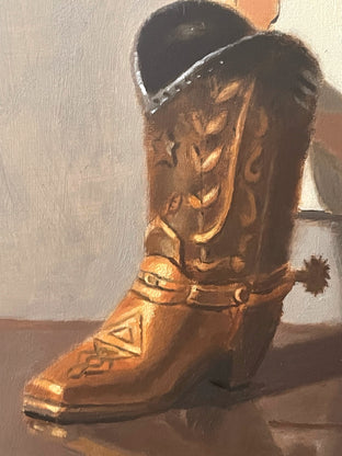 The Boot by Jose H. Alvarenga |   Closeup View of Artwork 